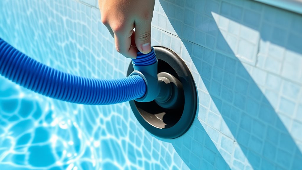 secure hose connection firmly