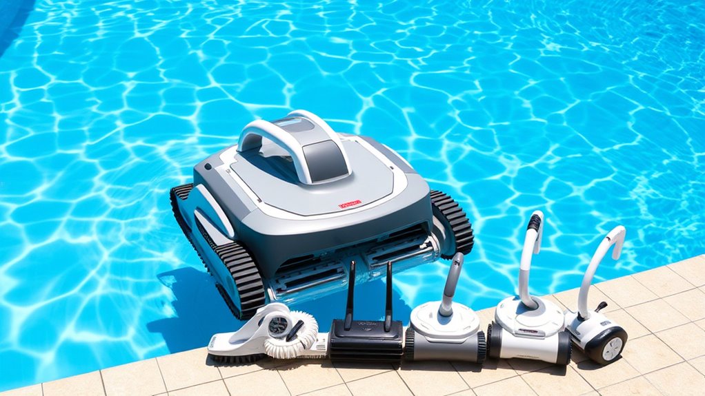 selecting ideal pool cleaning robot