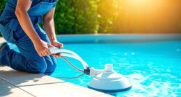 set up pressure side cleaner