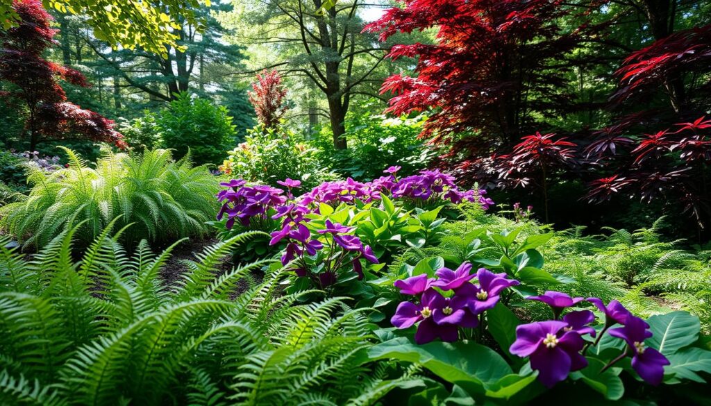 shade companion plants