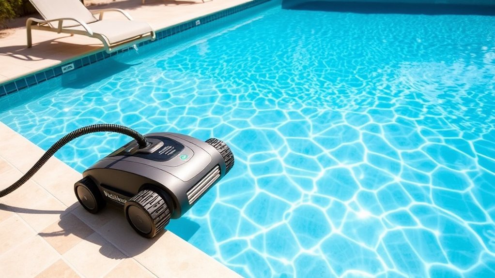 simple user friendly pool cleaner