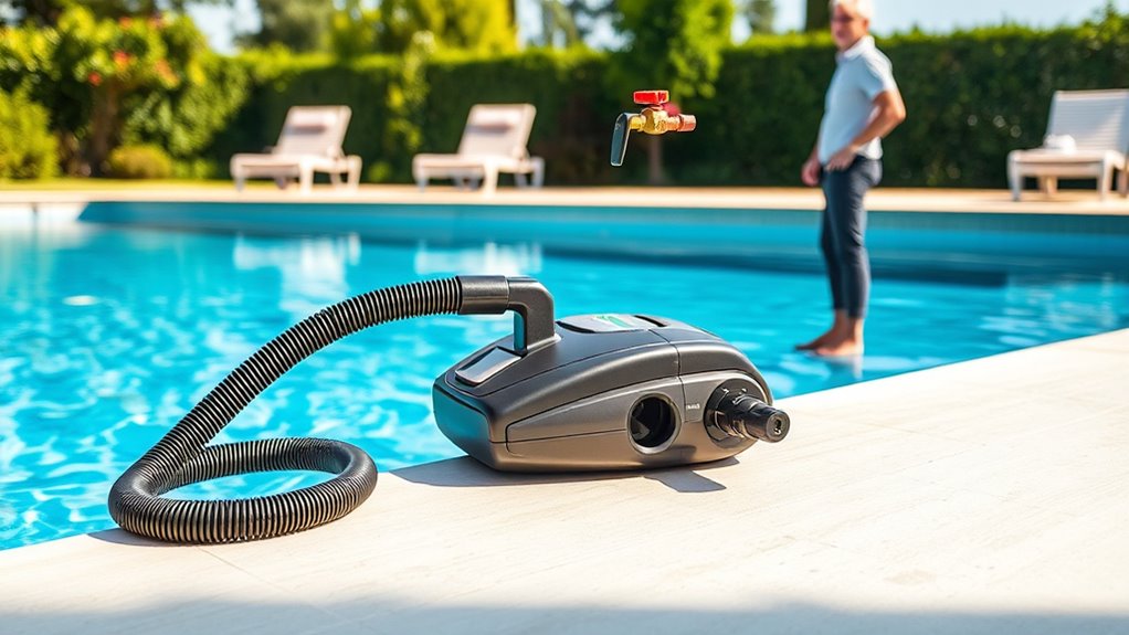 simple user friendly pool cleaning