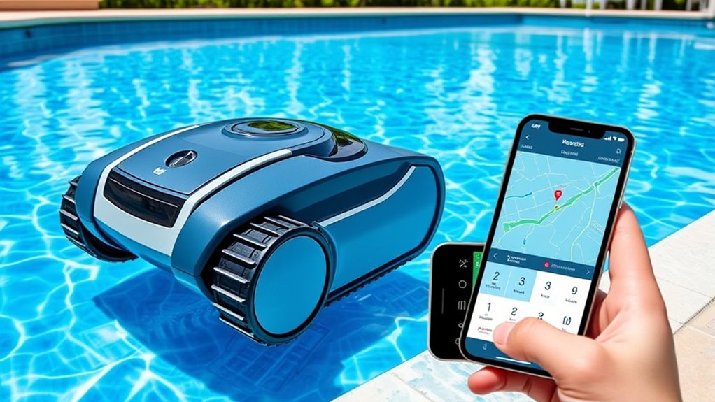smart app controlled cleaning