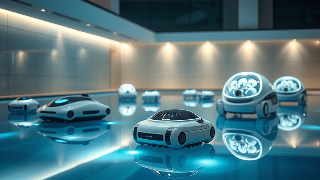smart autonomous pool cleaners