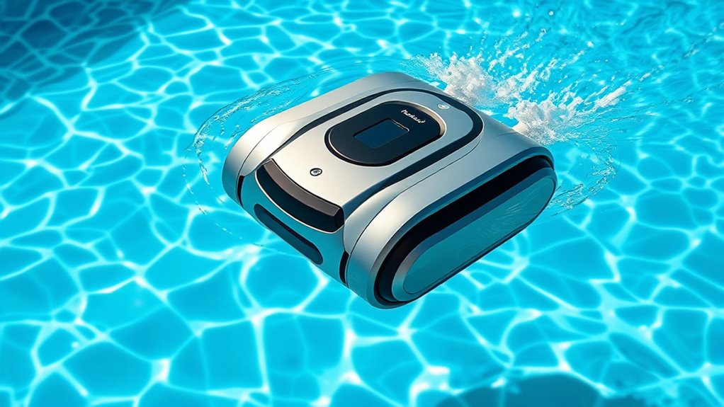 smart robotic pool cleaning