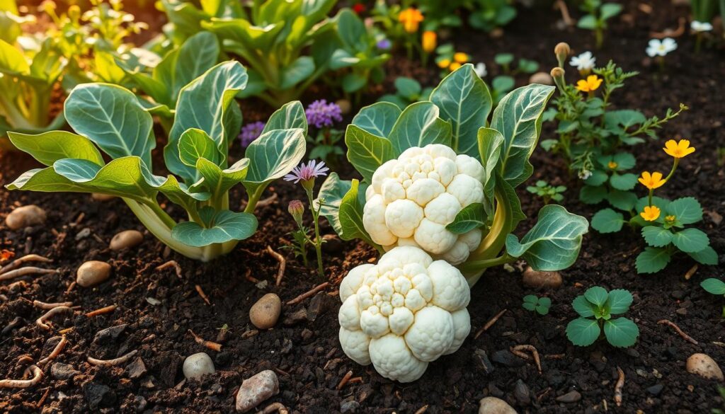 soil health for cauliflower companions