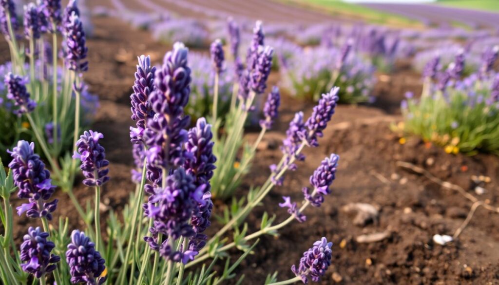 soil health improvement with lavender