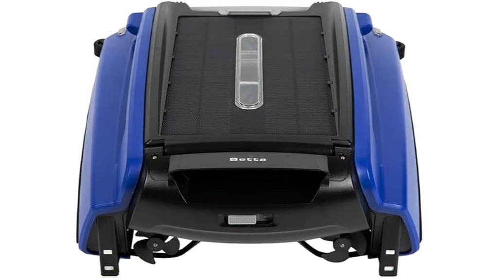 solar powered robotic pool cleaner