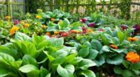 spinach companion plants