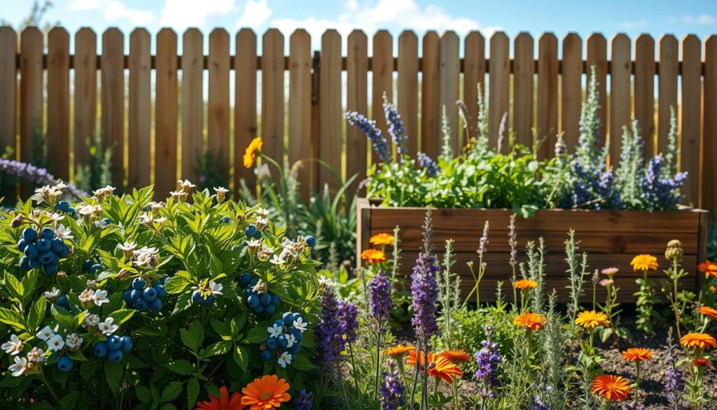 spring planting for blueberries and companions