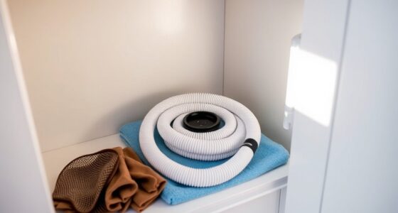 store suction cleaner properly