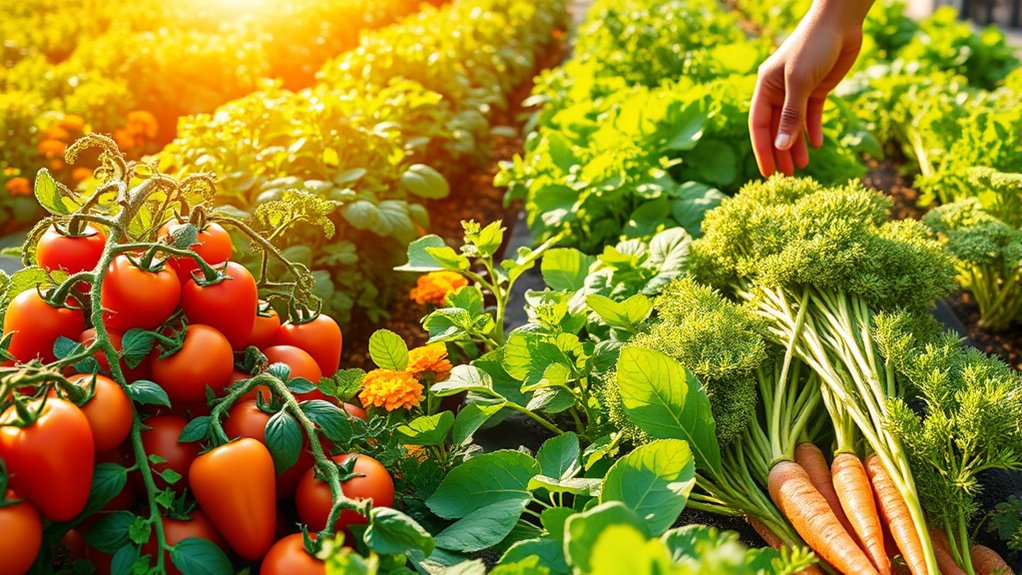 strategic companion planting layout