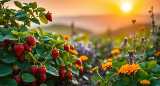 strawberry companion plants