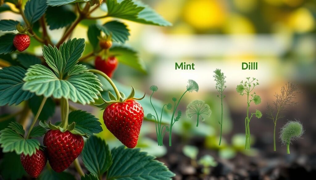 strawberry companion plants list