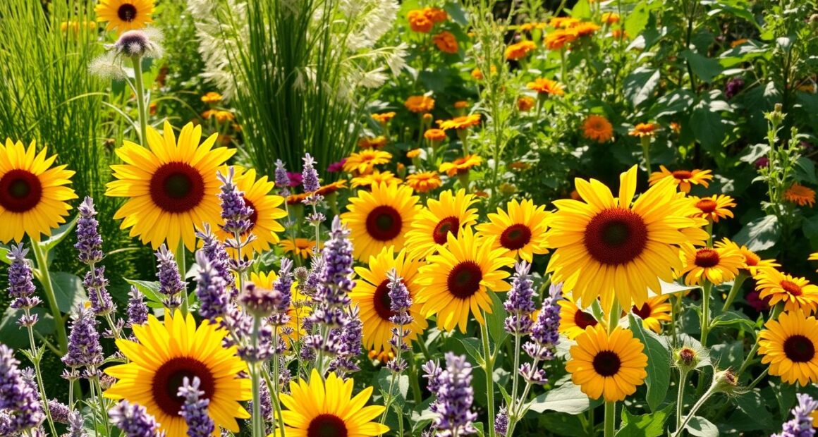 sunflower companion plants