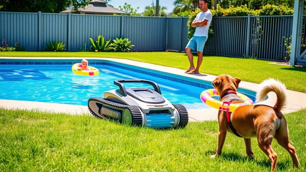 supervise children and pets