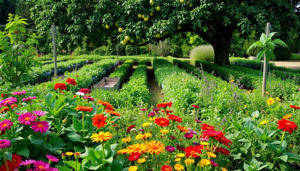 sustainable companion planting