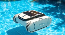 sustainable robotic pool cleaning