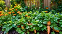 sweet potato companion plants