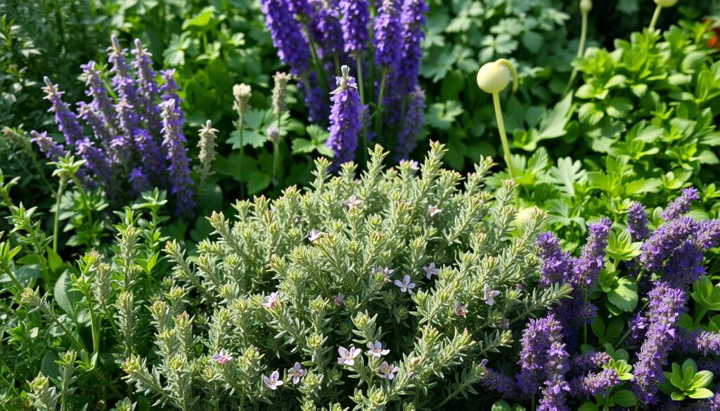 thyme companion plant combinations