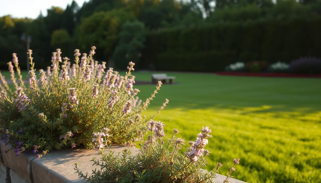 thyme in landscape design
