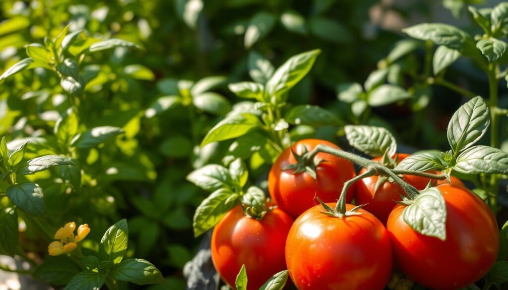 tomato and basil