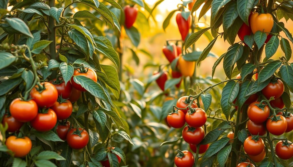 tomatoes as companion plants for peppers
