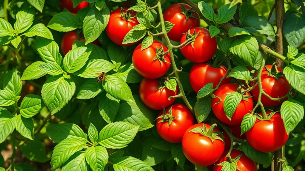 tomatoes and basil pairing
