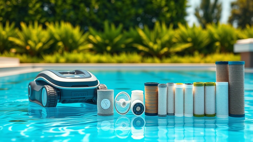 top pool cleaner replacement filters