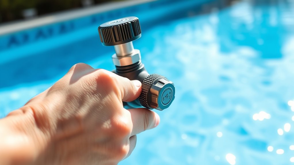 turn off pool filtration system