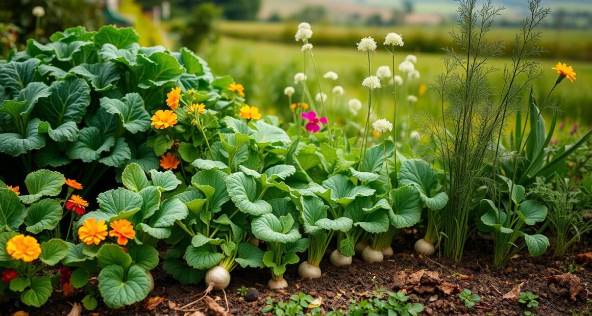 turnip companion plants