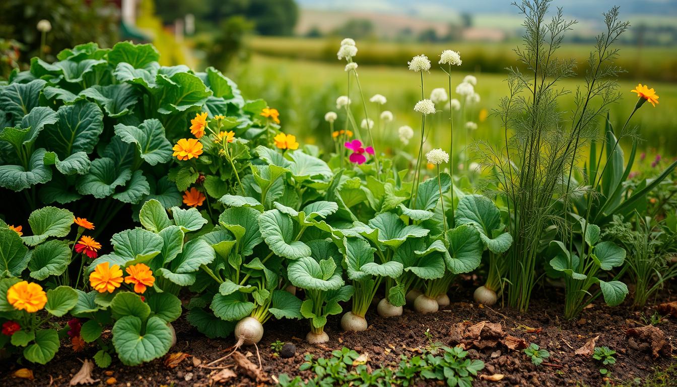 turnip companion plants
