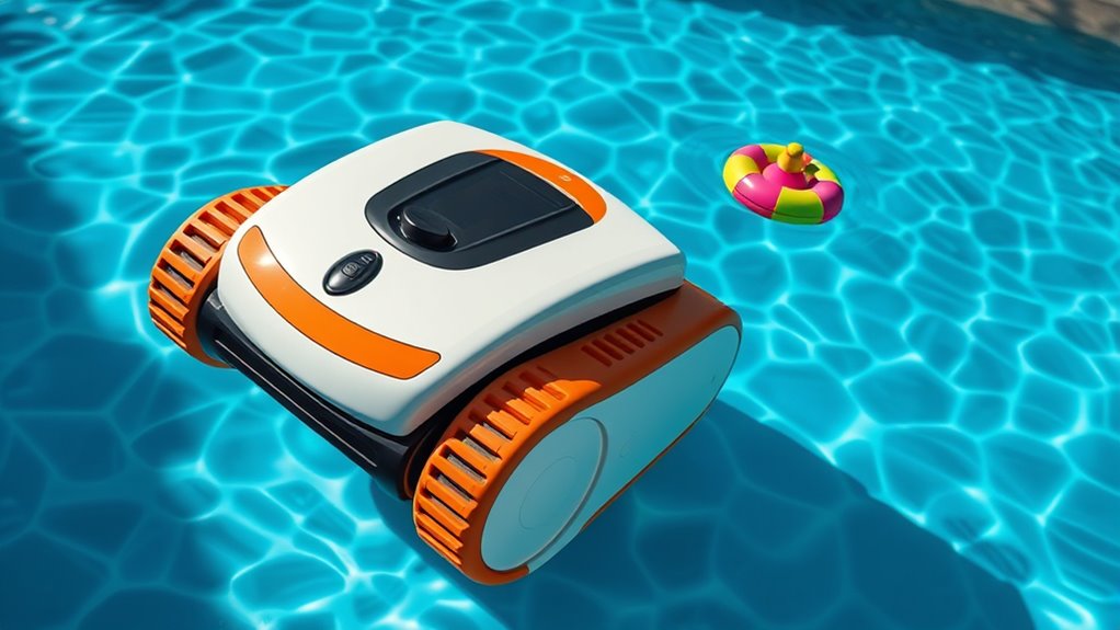 types of pool cleaning robots