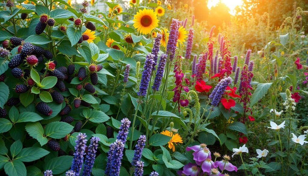 understanding blackberry companion planting