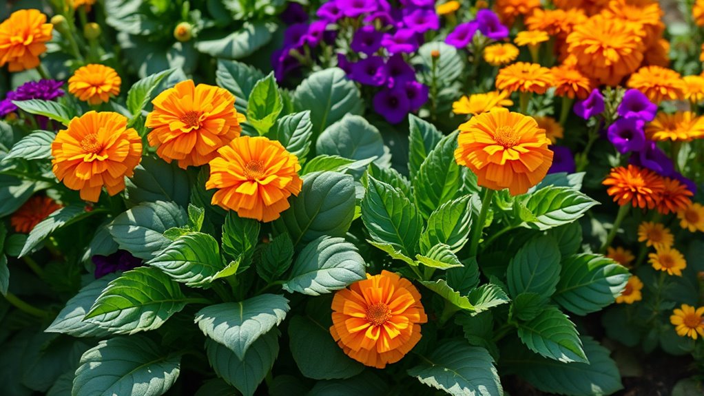 use flowering plants for pest control