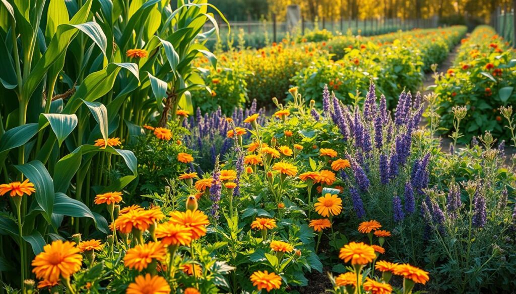 using companion plants for pest control