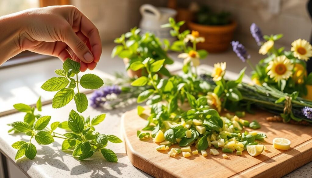 using lemon balm in cooking