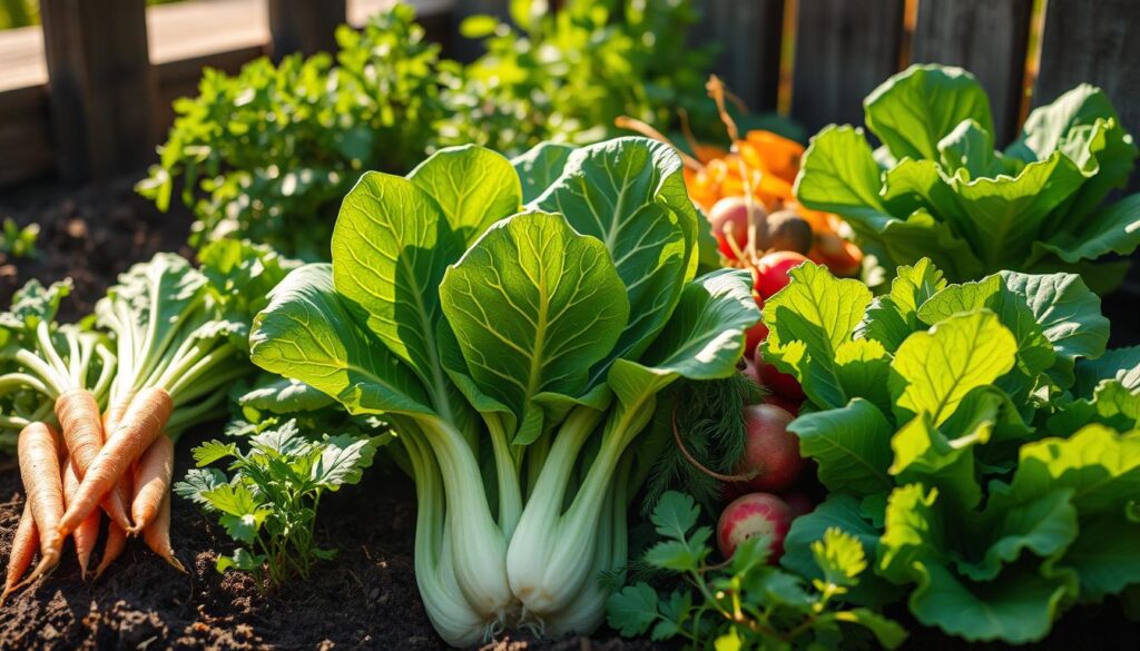 vegetable companions for bok choy