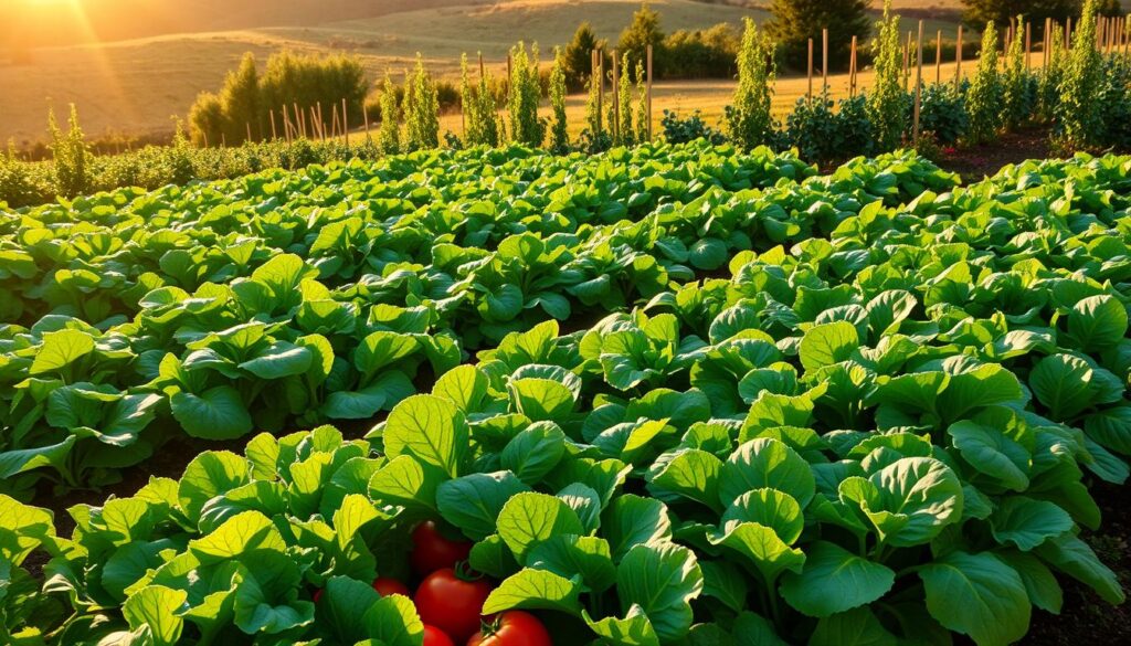 vegetables for spinach