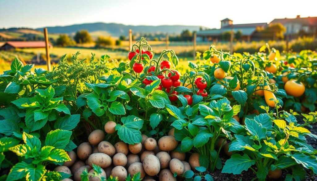 vegetables that benefit potatoes
