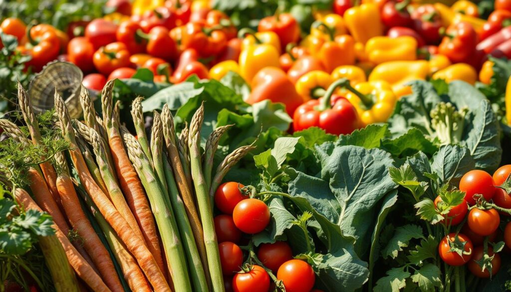 vegetables that complement asparagus