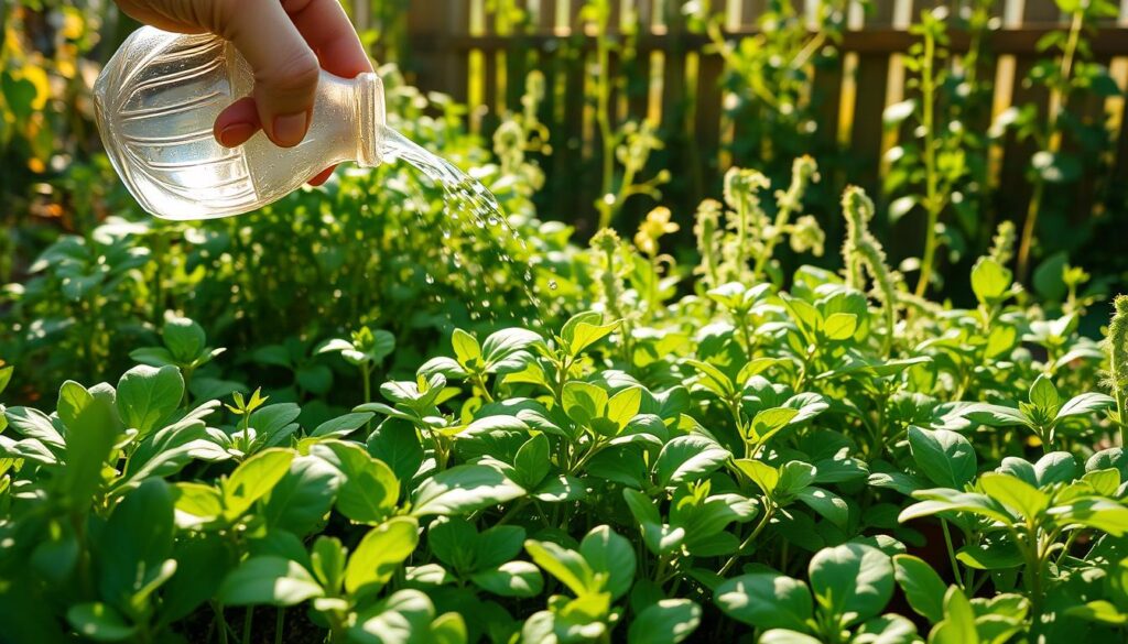 watering needs for arugula