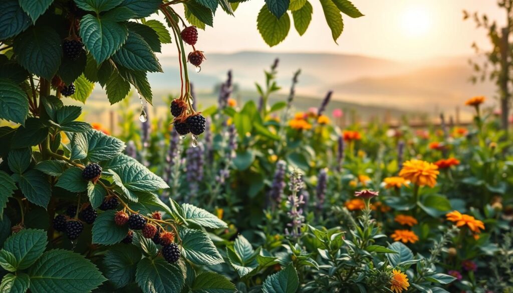 watering needs for blackberries