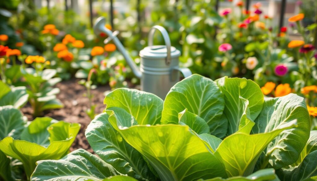 watering needs for cabbage