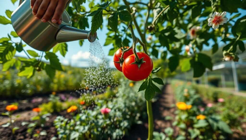 watering techniques for tomato plants