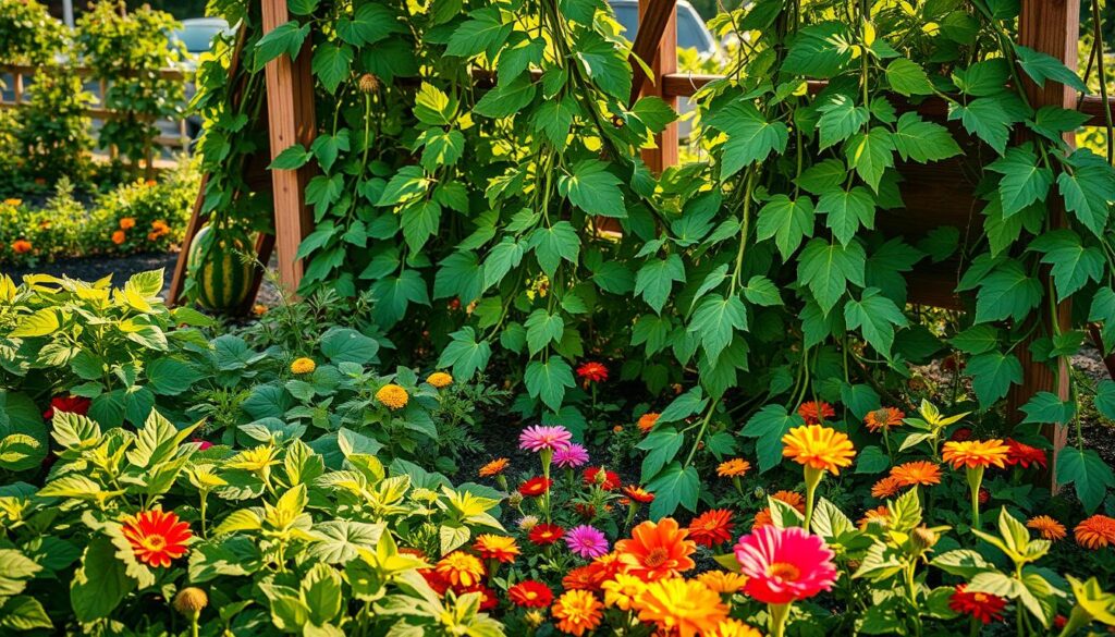 watermelon companion plants