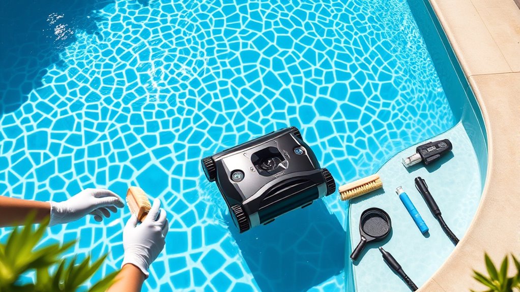 weekly pool maintenance checklist