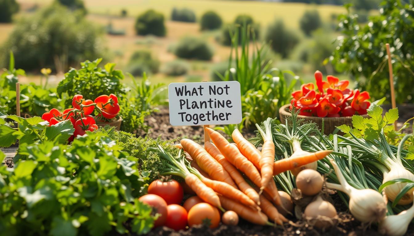 what not to plant together