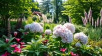 what to plant with hydrangeas