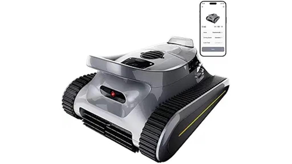 wireless autonomous pool cleaner